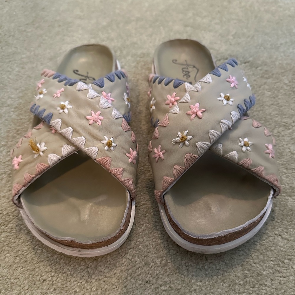 Free People Wildflower Crossband Sandals